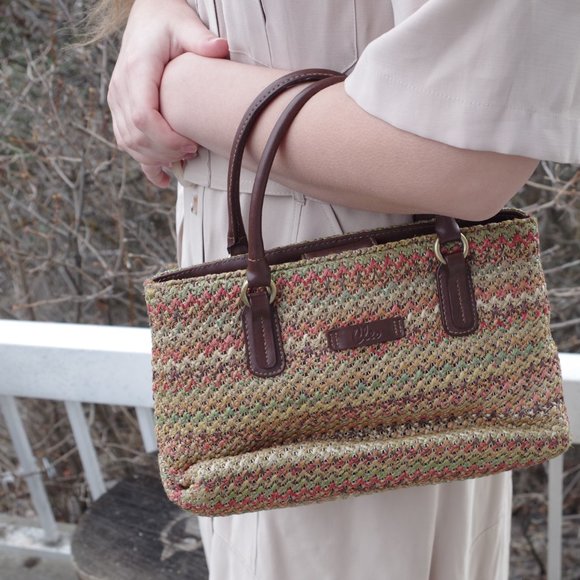 Cleo Straw  Woven Purse Bag - Picture 4 of 10